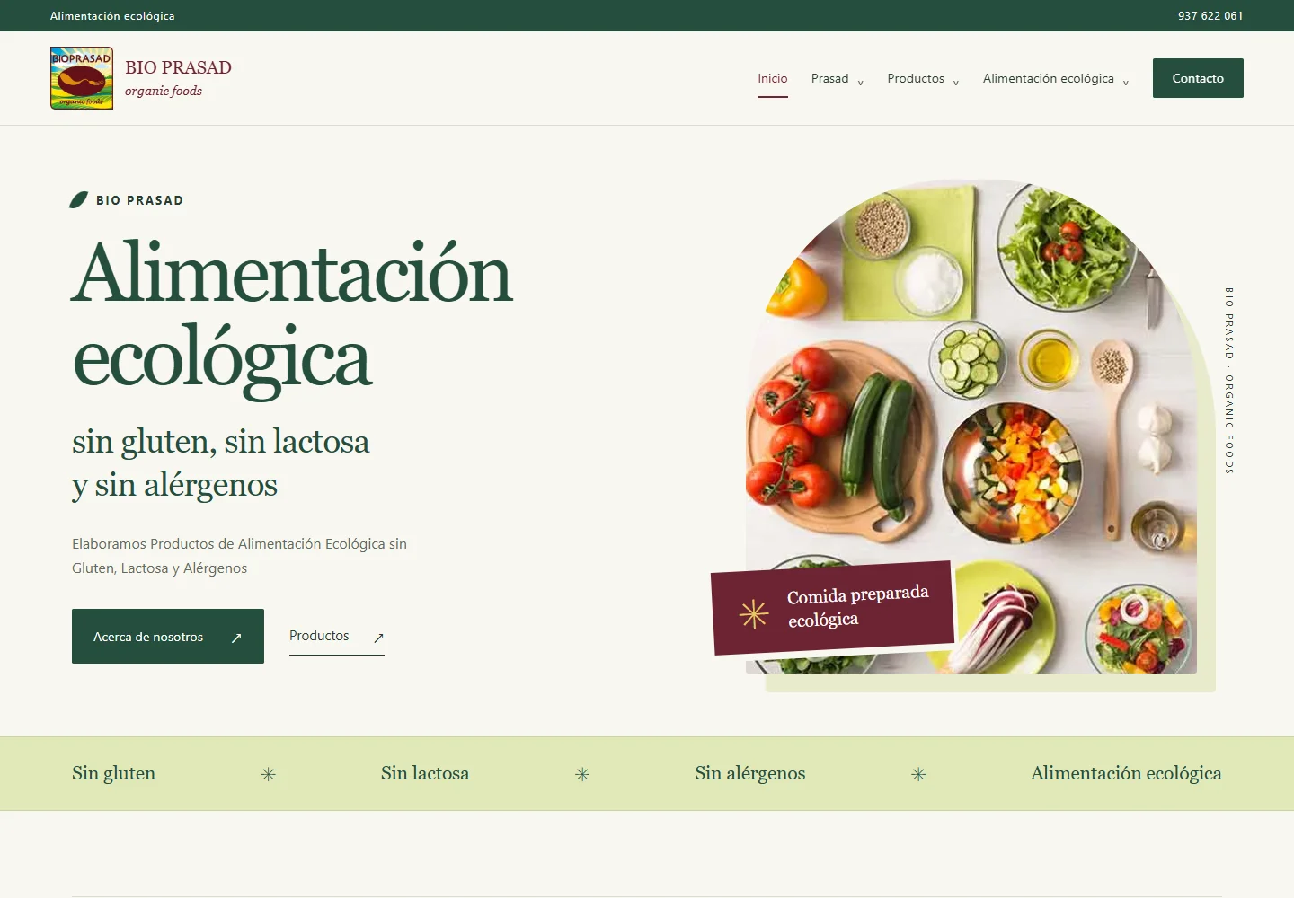 Bio Prasad — Alimentación ecológica